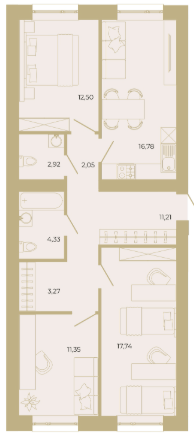 Планировка квартиры 2